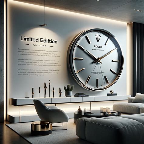 rolex moon wall clock|real rolex wall clock.